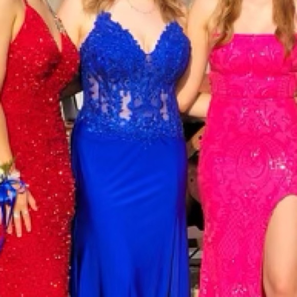 royal blue formal prom/homecoming dress - Picture 5 of 5
